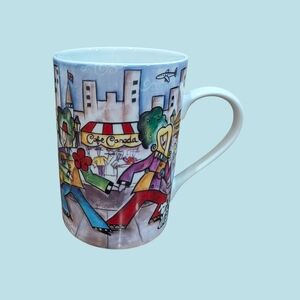 Eric Waugh The Canadian Collection Colorful Cityscape Mug